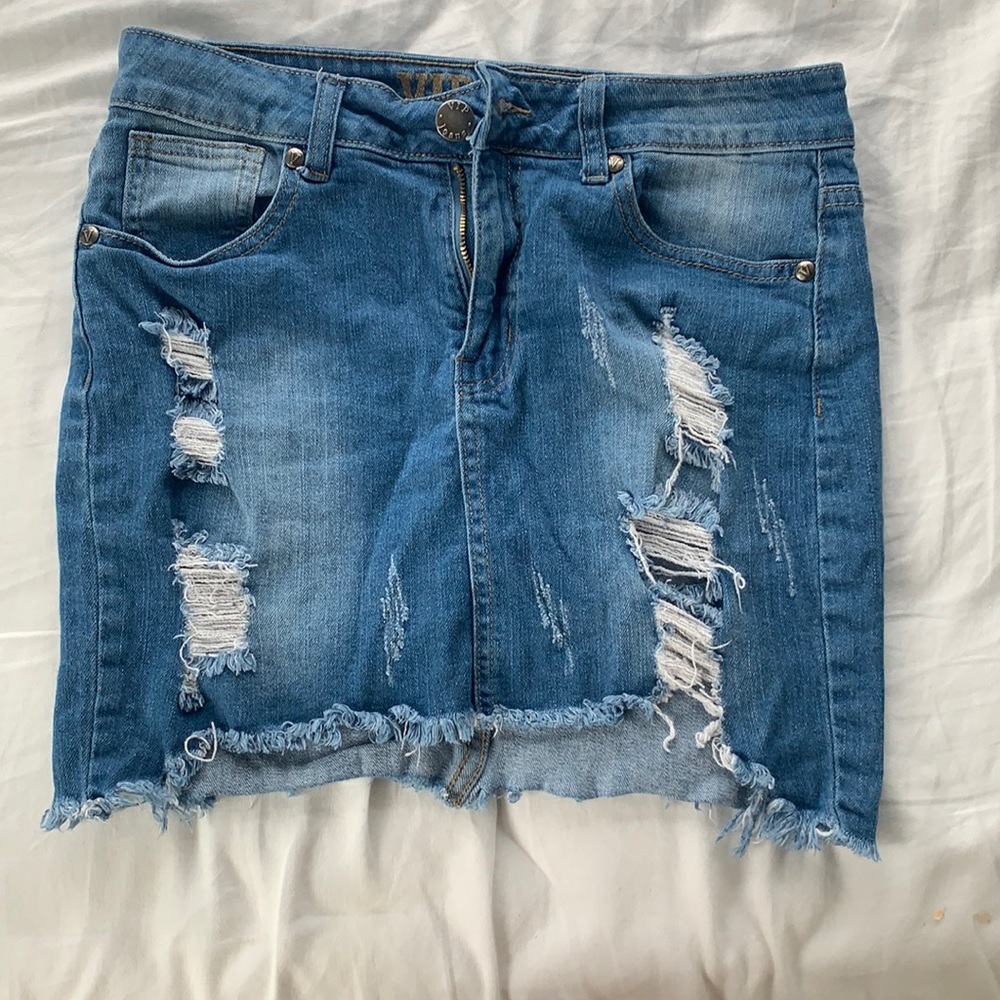 Jean skirt